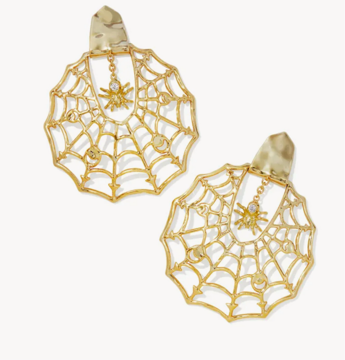 Spiderweb Statement Earrings