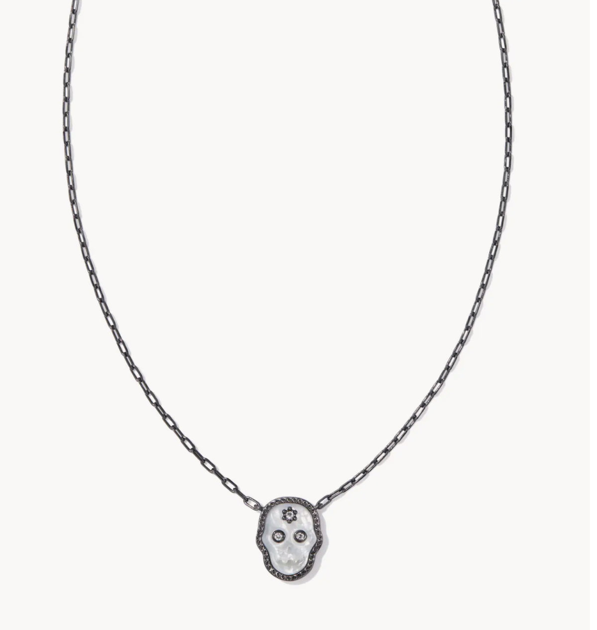 Skeleton Short Pendant Necklace