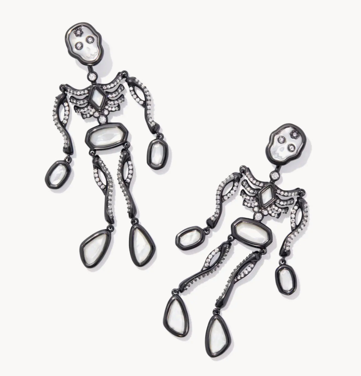 Skeleton Statement Earrings