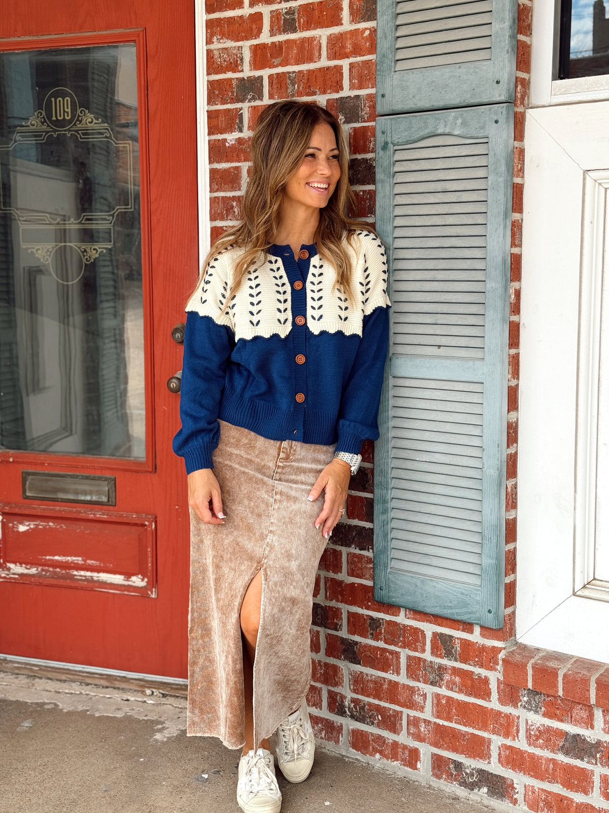 The Dusty Corduroy Maxi Skirt